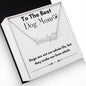 Personalized Paw Print Name Necklace - the most Pawtful Gift for Your Favorite Dog Mom!