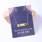 She Believed She Could, So She Did! Class of 2023 Graduate Necklaces - in Gold or Silver