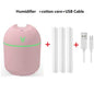 Mini Air Humidifier - 250ML - with USB - Great For Cars, Bathrooms, Travel & More!
