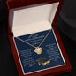 The Newly Minted Graduate - Love Knot Necklace - Perfect for all Grads!