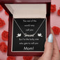 Rest of the World - Personalized Name Necklace - For Mom