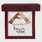 Love is Love - Custom Name Necklace - Perfect For Pride Month!