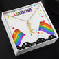 Love Wins - Personalized Vertical Necklace