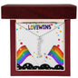 Love Wins - Personalized Vertical Necklace