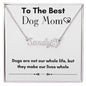 Personalized Paw Print Name Necklace - the most Pawtful Gift for Your Favorite Dog Mom!