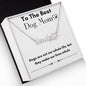 Personalized Paw Print Name Necklace - the most Pawtful Gift for Your Favorite Dog Mom!