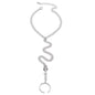 Snake Link Bracelet Ring Combo