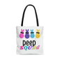 Peep Squad Easter Tote Bag - Made in the USA