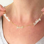 Personalized Three Names Necklace