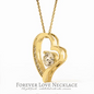 To My Chosen Sister - Forever Love Necklace - White