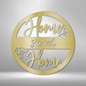 Home Sweet Home - Metal Wall Art