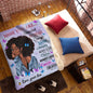Mom, You Are Beautiful - Cozy Plush Fleece Blanket - 50x60
