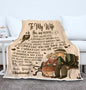 To My Wife - You Are My Sunshine - Throw Blanket