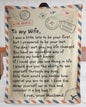 To My Wife - From Husband - Delivery  - Cozy Plush Fleece Blanket - 50x60