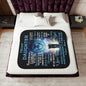 To My Daughter - Sherpa Blanket in Two Colors - Wrap Yourself - 50x60