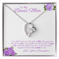 To My Bonus Mom - Forever Love Necklace - PopGifts