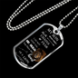 Heart of a Lion - My Son - Dog Tag