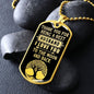 Best Husband - To the Moon & Back - Dog Tag