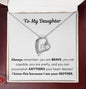 Forever Love Necklace - To My Daughter - PopGifts