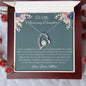 To My Amazing Daughter - From Mom - Forever Love Necklace