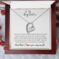 To My Big Sister - Forever Love Necklace - Unbreakable