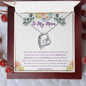 To My Mom - Shining Star - Forever Love Necklace
