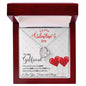To My Girlfriend - Forever Love Necklace - Red Balloons