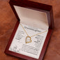 To Our Granddaughter - Forever Love Necklace - Love and Light