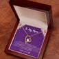 To My Mom - Constant Love - Forever Love Necklace