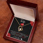 To My Wife - Forever Love Necklace - Puzzle Piece