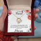 To My Fiance - Forever Love Necklace - One Thing in Life