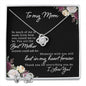 To My Mom - Love Knot & Earring Set
