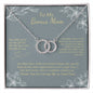 To My Bonus Mom - The Gift of You - Perfect Pair Necklace