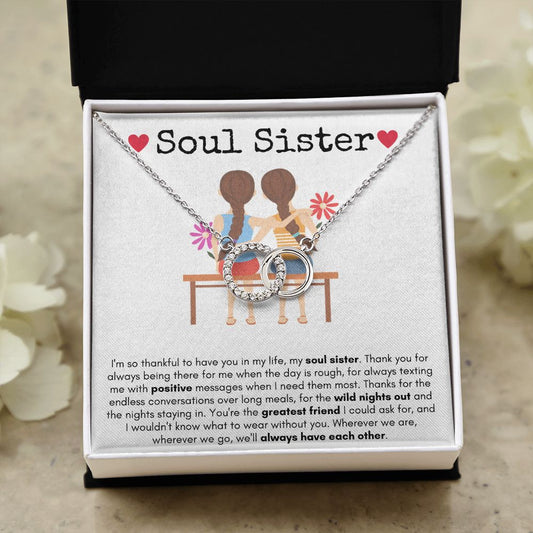 Soul Sister - Perfect Pair Necklace - Two Girls/Bench