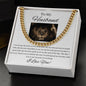 To My Husband - My Favorite Everything - Cuban Link Chain - White Card