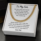 Cuban Link Chain For My Son, Love Dad