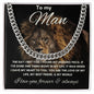 To My Man - Cuban Link Chain - Lion