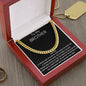 To My Brother - Cuban Link Chain - Always There - Black Card