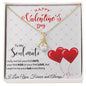 To My Soulmate - Alluring Beauty Necklace - Red Balloons