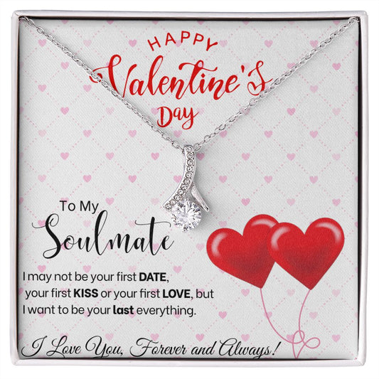 To My Soulmate - Alluring Beauty Necklace - Red Balloons