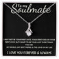 To My Soulmate - Alluring Beauty Necklace - Love of My Life - Black Card