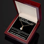 To My Soulmate - Alluring Beauty Necklace - Love of My Life - Black Card