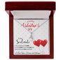 To My Soulmate - Alluring Beauty Necklace - Red Balloons