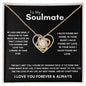 To My Soulmate - Love Knot Necklace - My Home