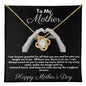 To My Mother - Love Knot Necklace - Forever Grateful