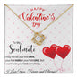 To My Soulmate - Love Knot Necklace - Red Balloons
