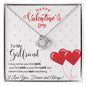 To My Girlfriend - Love Knot Necklace - Red Balloons
