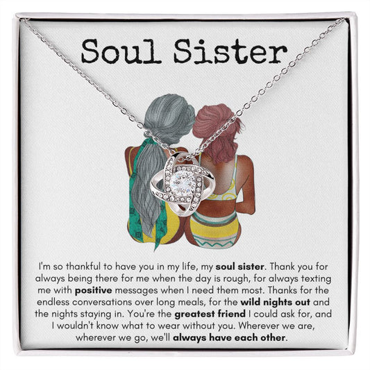 Soul Sister - White Card - Side by Side