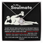 To My Soulmate - Love Knot Necklace - Booty Grabbin' - Black Card