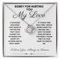 Sorry For Hurting You - Love Knot Necklace